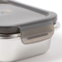 ステンレスコンテナ(650ml) グレー LAKOLE/ラコレ