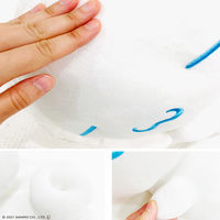 MORIPiLO サンリオキャラクターズ 抱き枕 (シナモロール すやすや添い寝枕)ギフト グッズ  約28×38cm ホワイト プレゼント 可愛い