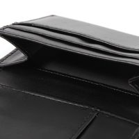 PUカードケース ブラック LAKOLE/ラコレ