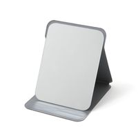 スリム折り畳みミラー(L) チャコール LAKOLE/ラコレ