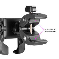 サンワサプライ カート・自転車用スマホホルダー CR-LASMP1 1個（直送品）