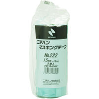 ニチバン マスキングテープ 222ー15 15mm×18m(8巻入り) 222H-15 1PK