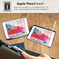 オウルテック iPad10.2インチ(第7世代)対応iPadケース ブラック OWL-CVIB10201-BK 1個（わけあり品）