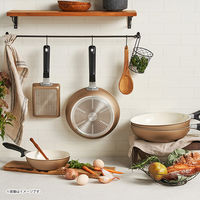 京セラ フライパン 28cm IH ガス火対応 セラミック加工 ベージュ CFー28CーWBG 1個