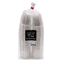 トーシン クリアカップ PET 3oz 約90ml 1箱（6000個：100個入×60袋）
