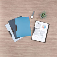 ナカバヤシ スイングクリップファイル A4 ブルー FQ-SA401-B 1冊