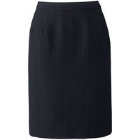 【再検品商品】ボンマックス タイトスカート ネイビーXグレイ 11号 AS2285-28-11 1着（わけあり品）