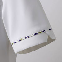 【再検品商品】LAURA ASHLEY（ローラアシュレイ） スクラブ レディス 半袖 ローズ／ピンク L LW612-22 1枚（わけあり品）