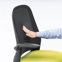 サンワサプライ メッシュチェア 肘跳ね上げ式 テレワーク・在宅勤務チェア グリーン SNC-ASNET7G 1脚 オフィスチェア ウレタンキャスター（直送品）