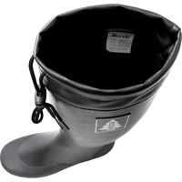 WOODS ユニセックス パッカブルレインブーツ wds010 BLACK 25.0cm　1足（直送品）