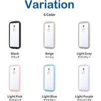 arrows Be4 Plus F-41B ケース カバー 耐衝撃背面クリアケース AIR collemo コレモ ライトパープル（直送品）