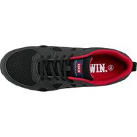 フェアストーン EDIWN 鋼鉄製先芯入 ローカット セーフティーシューズ esm251 BLACK 25.5cm　1足（直送品）