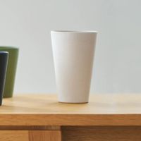 【店舗用品】 服部　バンブータンブラー　430ml　TS-1408-009-4　ブラック　1セット(4個入)　（直送品）