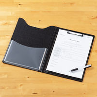 セキセイ A4クリップファイル縦 回覧板 ネイビーブルー FB-2088-15 1冊