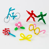 デビカ モール ボンボン付き 工作用 1個 113703