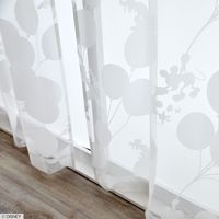 スミノエ ディズニー レースカーテン バルーンボイル 100×198cm 4549781264882 1枚