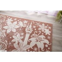 スミノエ ディズニー プリンセス タングルラグ 130×185cm ピンク 4549781265346 1枚