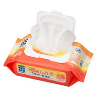 【おしりふき】【大人用/流せない】サラヤ　温められるウェットタオル　1セット（40枚入×10パック）