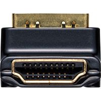 サンワサプライ HDMIアダプタ　L型(上) AD-HD05LUK 1個（直送品）