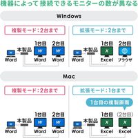 サンワサプライ USB Type-Cドッキングステーション(HDMI/VGA対応) USB-CVDK8 1個（直送品）