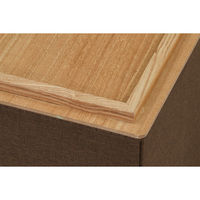 不二貿易 収納スツール プット ブラウン 15362 1台（直送品）