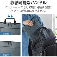 Surface Laptop 4 インナーバッグ 13.5インチ ハンドル付 グレー BM-IBMSL2113GY エレコム 1個