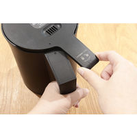 ドリテック 電気ケトル「ピタポット」0.8L ブラック PO-377BK 1個