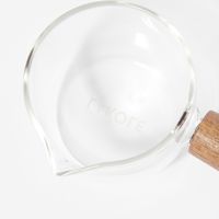 ウッドハンドルガラスピッチャー クリア LAKOLE/ラコレ