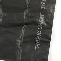 レジャーシート ブラック LAKOLE/ラコレ