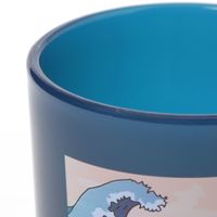 (世界の名作)プラスチックマグカップ 神奈川沖浪裏 LAKOLE/ラコレ