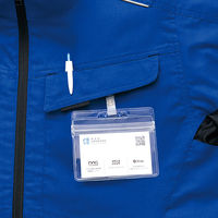 アイトス 長袖ブルゾン ブルー 4L 3330-006-4L 3330 1着（直送品）