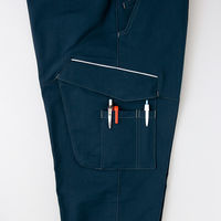 アイトス カーゴパンツ(ノータック) ネイビー 3L 3521-008-3L 3521 1本（直送品）