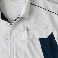 アイトス 長袖ブルゾン シルバーグレー L 1931-003-L 1931 1着（直送品）