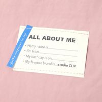 LABELフラットポーチＬ ピンク studio CLIP