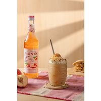 業務用 割り材 モナン ホワイトピーチ（白桃）・シロップ 700ml 1本 MONIN 割材 ドリンクベース フレーバーシロップ