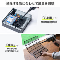 サンワサプライ 電動エアダスター (AC電源) CD-ADE8BK 1個
