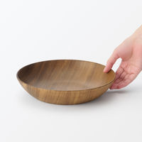 無印良品 アカシア 深皿 約直径２４×高さ５ｃｍ 良品計画