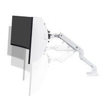 Ergotron HDピボット付き HXデスクモニターアーム(ホワイト) 45-647-216 1台