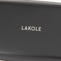 ステンレストレー(オーバル)ブラック(S) LAKOLE/ラコレ