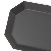 ステンレストレー(オクタゴン)ブラック(S) LAKOLE/ラコレ