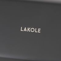 ステンレストレー(オーバル)ブラック(M) LAKOLE/ラコレ