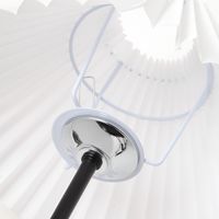 プリーツシェードライト ブラック LAKOLE/ラコレ