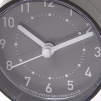 時計　ラウンドスタンドクロック チャコール LAKOLE/ラコレ