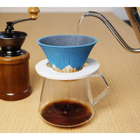 伊万里陶芸 COFIL fuji コーヒーフィルター ブルー 77955 1個（直送品）