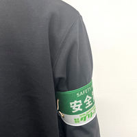 グリーンクロス ぴたっと腕章 601 赤 防災本部 1枚（直送品）