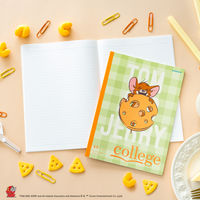 日本ノート ノート トムとジェリーチーズパーティー セミB5 6.5mm30枚5柄セット U18905 1パック