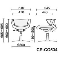 【組立設置込】コクヨ ピコラ 回転イス ミニバック ホワイトシェル PVCレザー 円盤脚 ホワイトグレー/ペールライム 1脚（直送品）