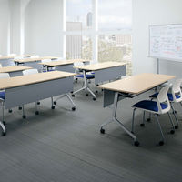 【組立設置込】コクヨ リーフライン 会議テーブル 棚付 幅1800×奥行450×高さ720mmホワイト 1台（直送品）