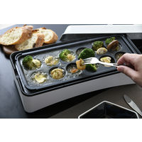 YAMAZEN 2WAY スリムたこ焼き器 ホワイト YOF-W120(W) 1台