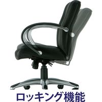 藤沢工業 TOKIO FTXシリーズ マネージャーチェア FTX-7V ブラック 1脚（取寄品）